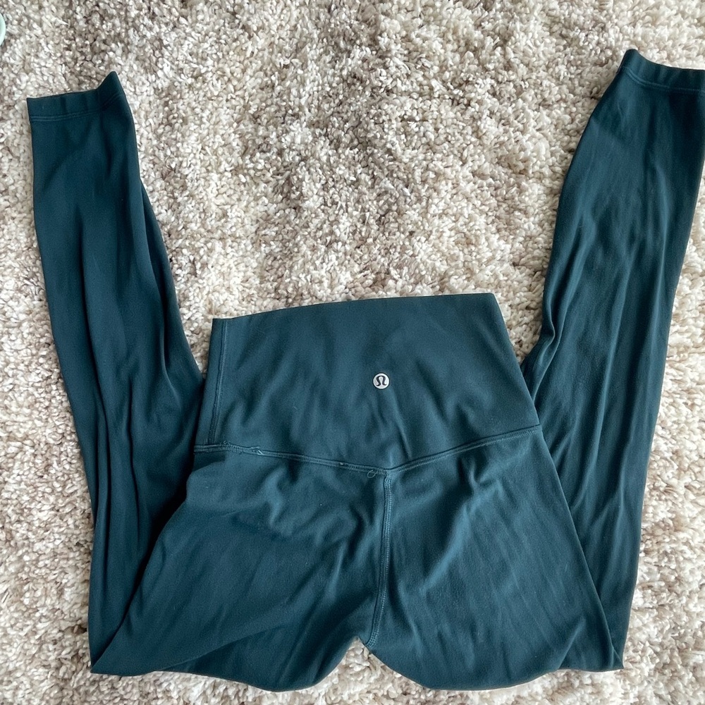 Lululemon High-Rise Green Leggings